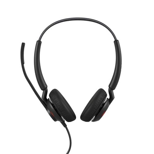 Jabra Engage 40 MS Stereo Inline Link Trådbundet Headset, USB-A, Svart
