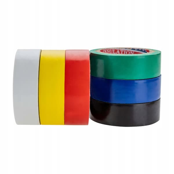Stark vattentät PVC-isoleringstejp 6 stycken Vergionic