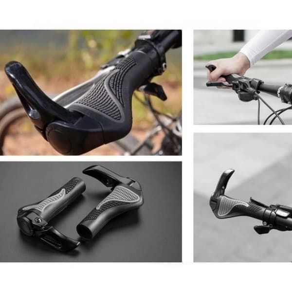 ROCKBROS Sorte Cykelgreb med Styrender (BT1008B)