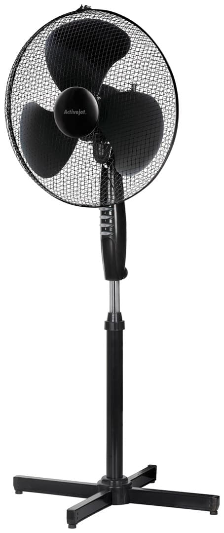 Activejet Regular WSR-40C stående ventilator sort, 50 W, 40 cm