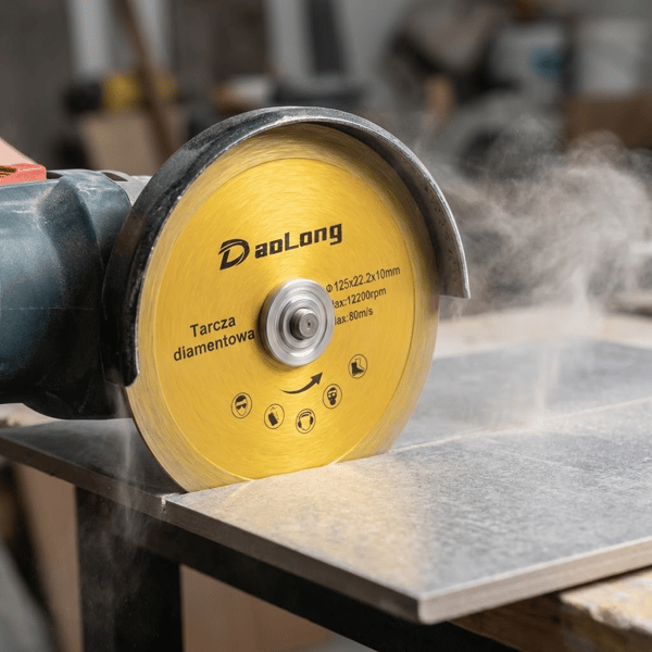 125 mm fuld diamantskive til stenfliser