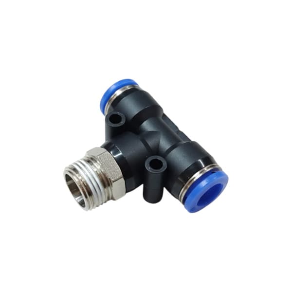 T-stykke med TEKALAN 1/4" gevind til fi8