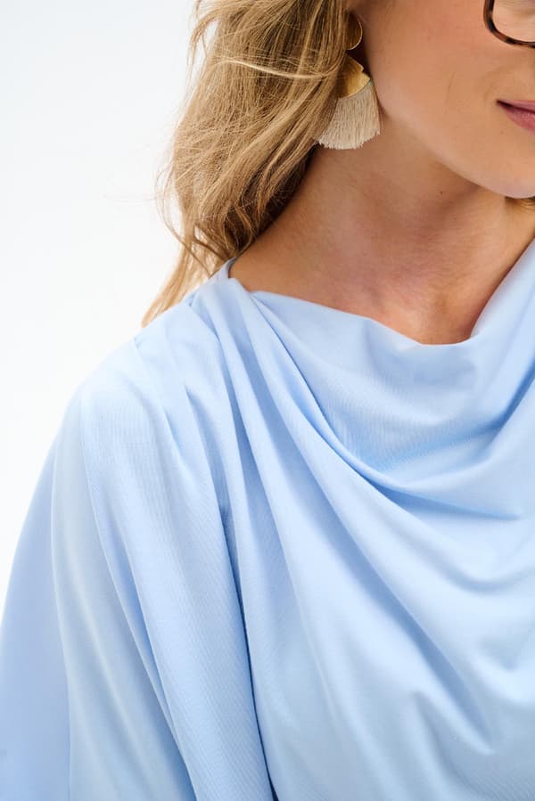 Binni Damebluse Lyseblå 44/46