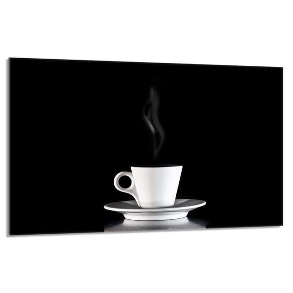 Glasbeskytter til komfur 80x52 Kaffe