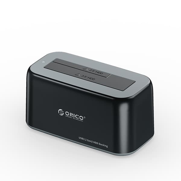 6819C3 Dockingstation til 2,5'' / 3,5'' SATA HDD / SSD - Sort