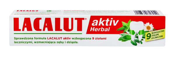 Lacalut Activ örttandkräm 75 ml