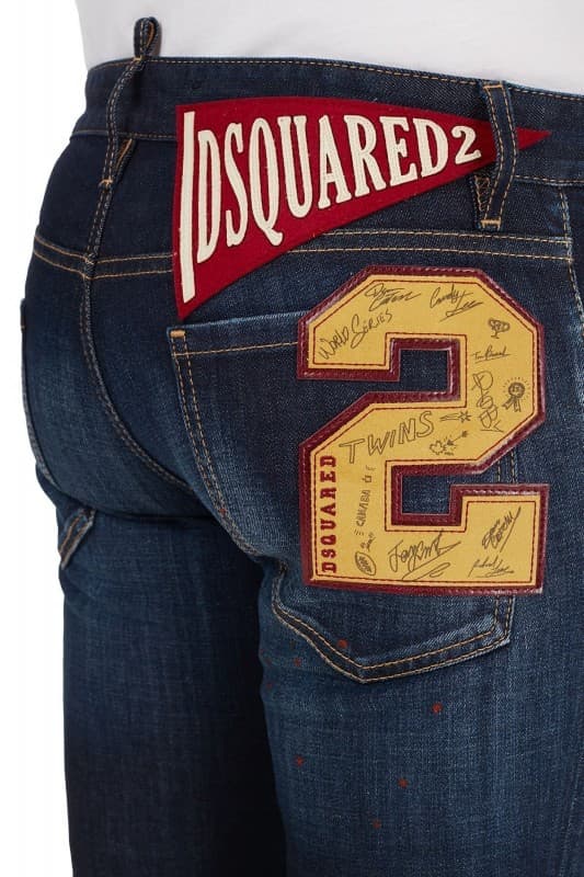 DSQUARED2 herrjeansbyxor SLIM FIT - Storlek: IT54
