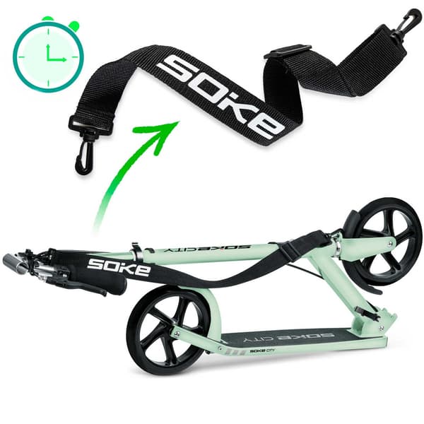 Soke City Grön Scooter