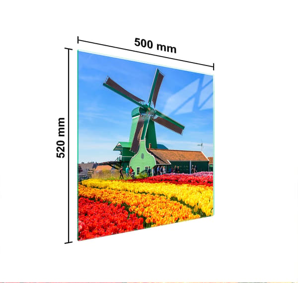 LASINEN SUOJALEVY LIEDELLE 50x52 NÄKYMÄ