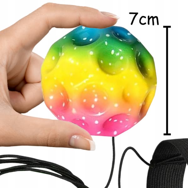 GALAXY BALL på elastik GALAXY BALL METEOR rumøvelsesbold