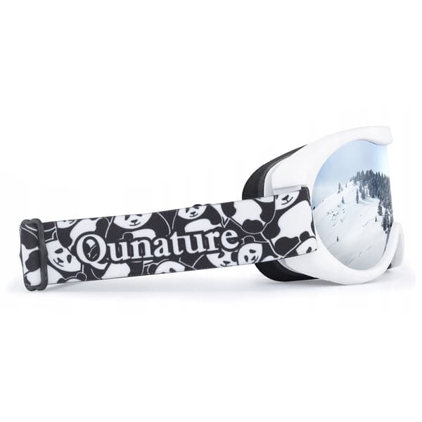 Panda UV400 Børne Skibriller - Sort og Hvid
