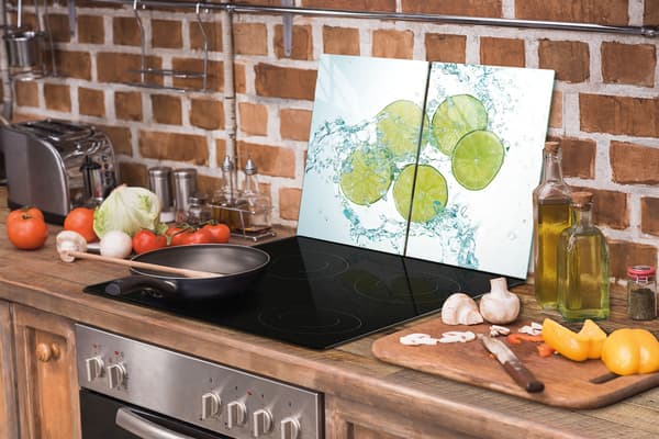 GLASSKYDDSPLATTA FÖR KÖK 2x35x52 LIME