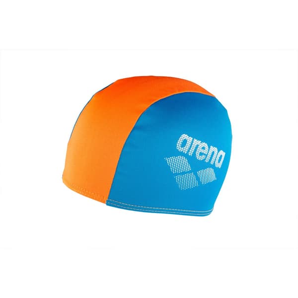 Arena POLYESTER II JUNIOR ONE SIZE BLÅ ORANGE Badmössa