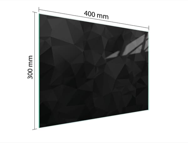 LASINEN LEIKKUULAUTA 40X30 MUSTA