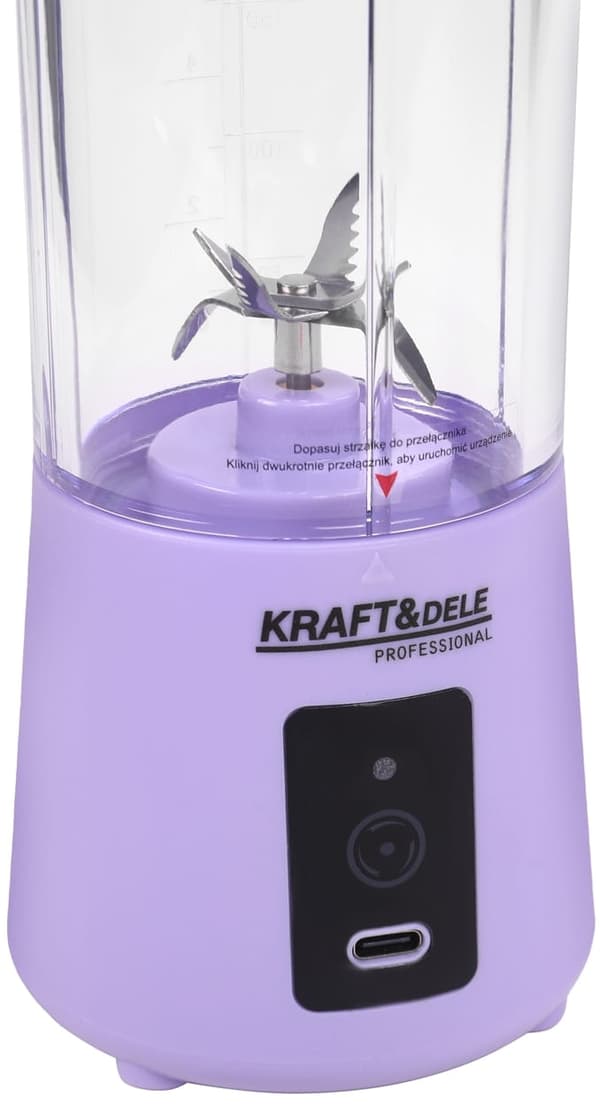 Genopladelig USB-C blender 400 ml | Kraft&Dele