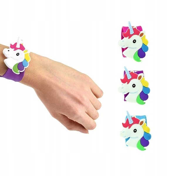 Silikone enhjørnings clip-on wrap-armbånd
