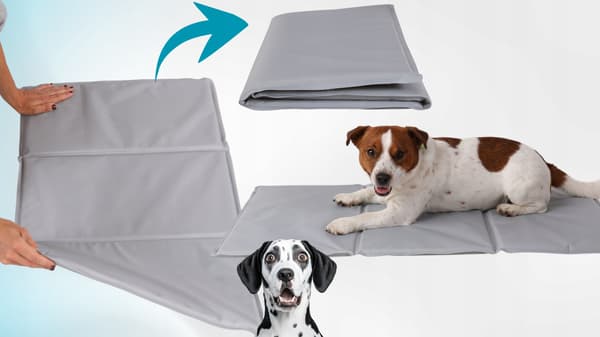 Gelkølemåtte til dyr, hunde og katte til sommervarme 90x50cm