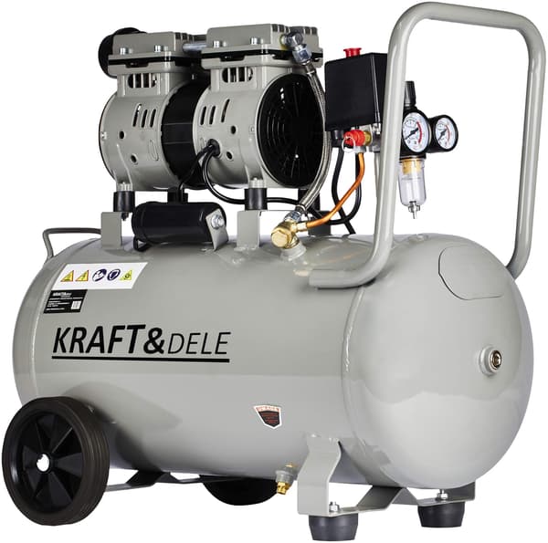 Oljefri kompressor 50L 1500W | Kraft&Dele