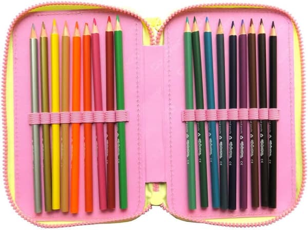 CoolPack GRANDIENT PEACH tredobbelt foldbart penalhus