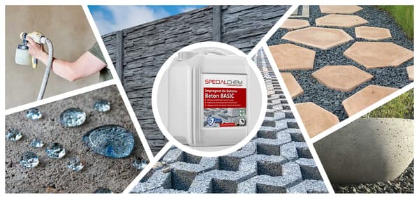 Specialchem Beton Basic farveløs betonimprægnering 10L