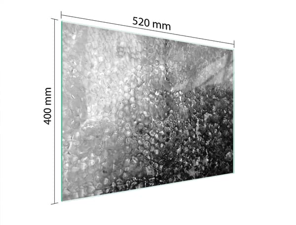 SKÄRBRÄDA I GLAS 52x40 DROPS
