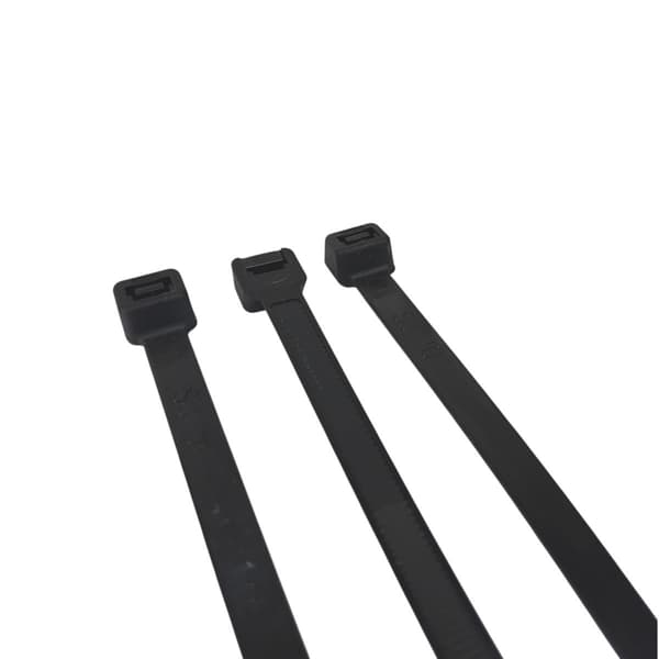 UV kabelbinderbånd 7,6x200mm - 100 stk sort
