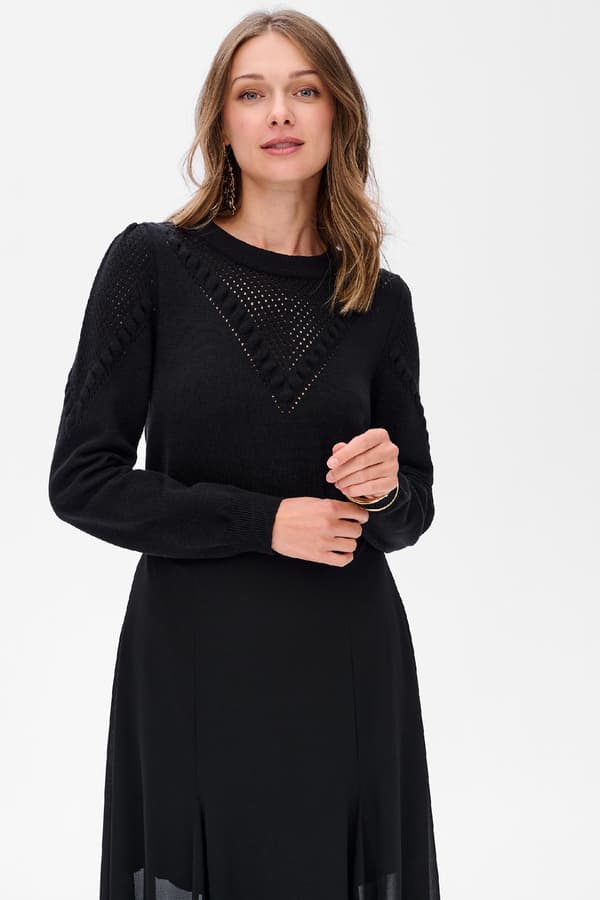 Damira Sort Dametrøje 40/42
