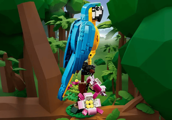 LEGO Creator 31136 3 i 1 Eksotisk Papegøje 7+ (253 dele)