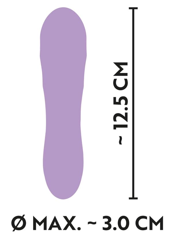 Cuties Lila Mini Prickig Vibrator