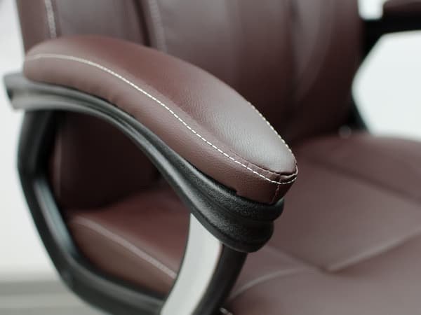 Sofotel EG-222 kontorsstol i brunt läder