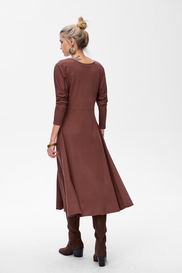Tailor Mælkechokoladekjole 34