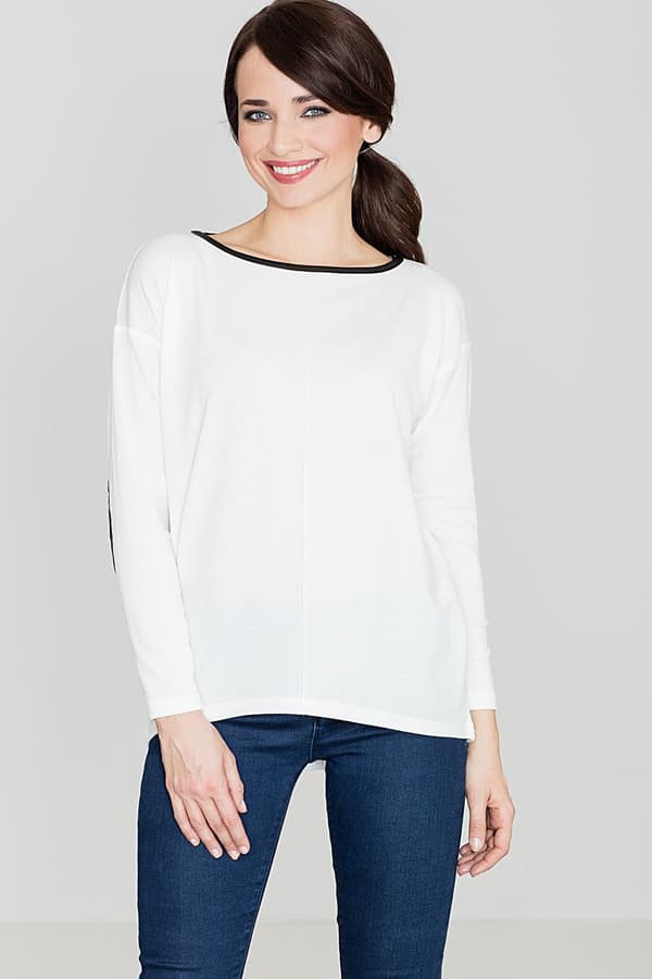 K118 Ecru Sweater M