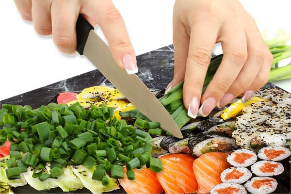 GLASPANEL FÖR KÖK 60x65 Sushi