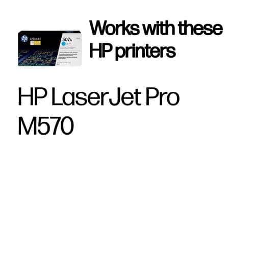 HP 507A (CE401A) tonerpatron, cyan