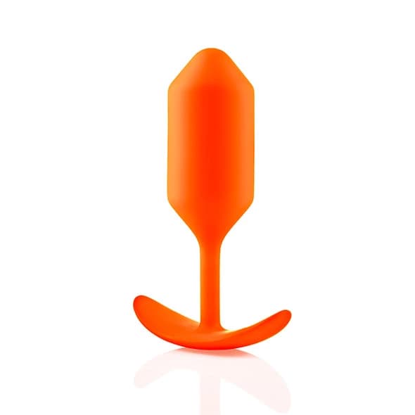 BVibe Snug Plug 3 Orange Analplugg