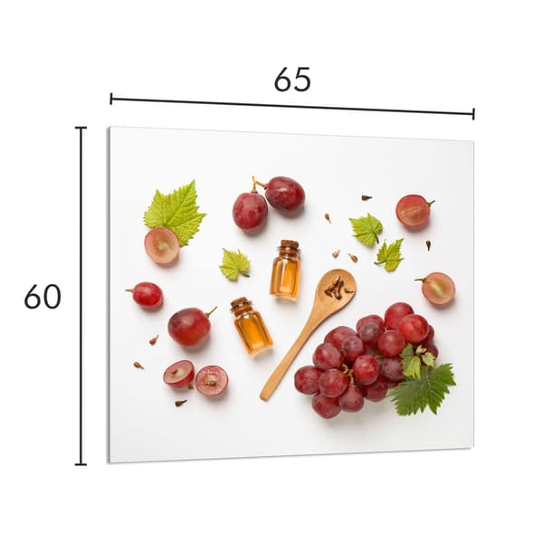 KEITTIÖN LASIPANEELI 65x60 Fruit