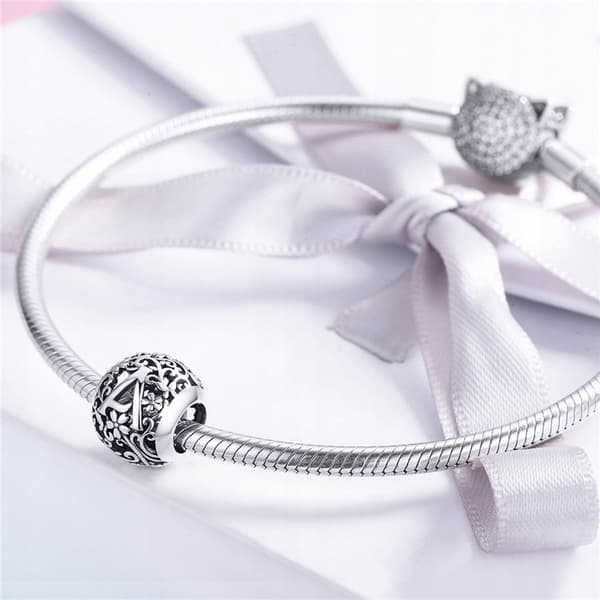Charms til Pandora Charm Vedhæng Bogstav A MODA TRUSKY