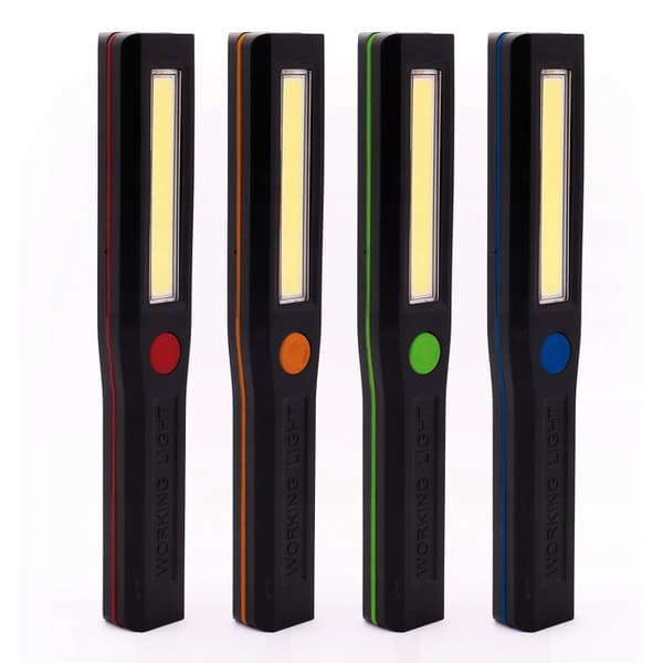 COB LED værkstedslampe 3xAAA