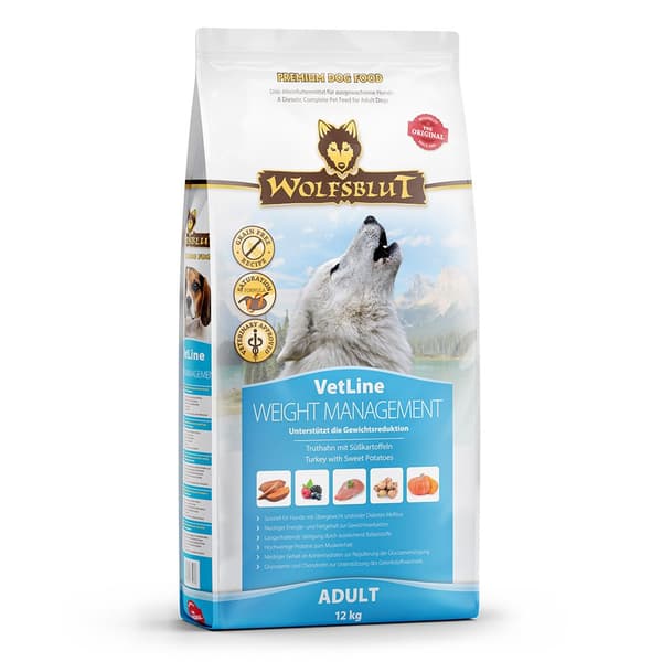 WOLFSBLUT VetLine Weight Management tørfoder til hunde 12 kg