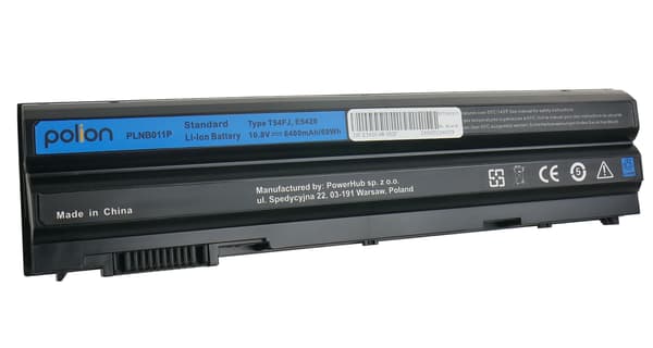Laptop-batteri til DELL T54FJ Latitude E5420 E5530 E6420 E6520 6400mAh