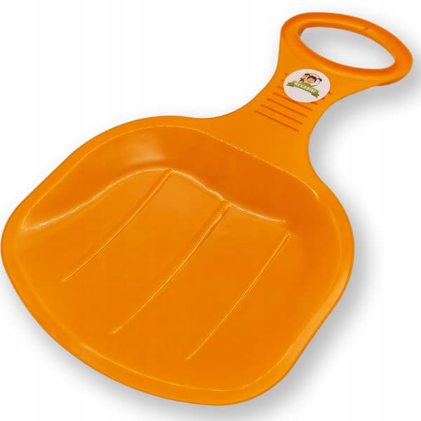 Sne-RUTSCHEBÅND APPLE XL KULE solid 51 cm ORANGE