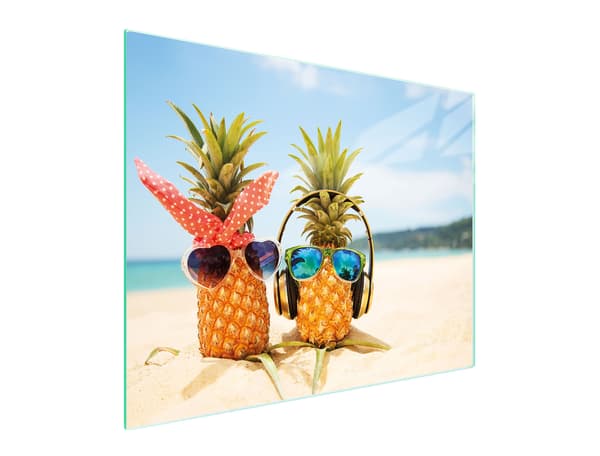 GLAS SKÆREBRÆT 52x40 ANANAS