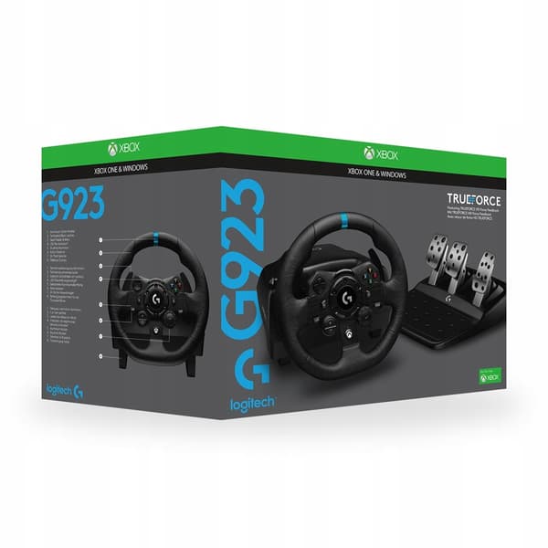 Logitech G923 Xbox/PC-ohjauspyörä 941-000158