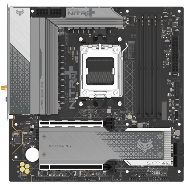 SAPPHIRE NITRO+ B850M mATX AM5 DDR5