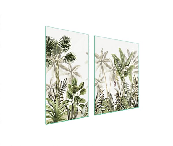 GLASSKYDDSPLÅT FÖR SPIS 90x52 BLAD