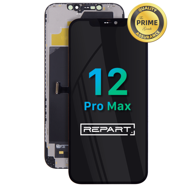 Skærm REPART til iPhone 12 Pro Max Soft OLED hurtig berøring digitizer