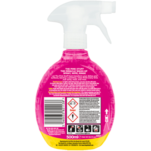 The Pink Stuff diskmedelsskumspray 500ml
