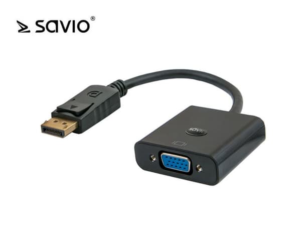 Savio DisplayPort - VGA CL-90 adapter