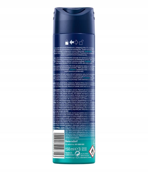 NIVEA MEN Fresh Ocean Deodorant Spray för män