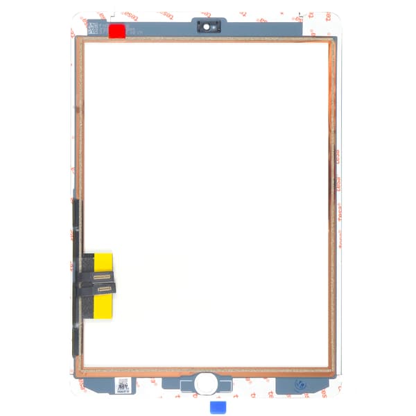 Touchscreen digitizer glas + klæbemiddel (OEM flex, kobber) til iPad 6 (2018) A1893 / A1954